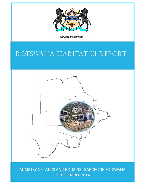 Botswana National Report