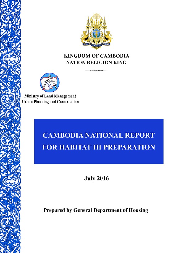 Cambodia – National Report