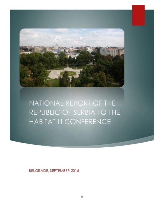 Habitat III Report Republic of Serbia – EN