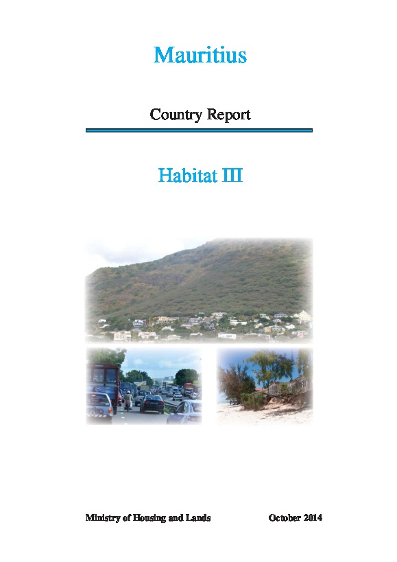 Mauritius National Report – English