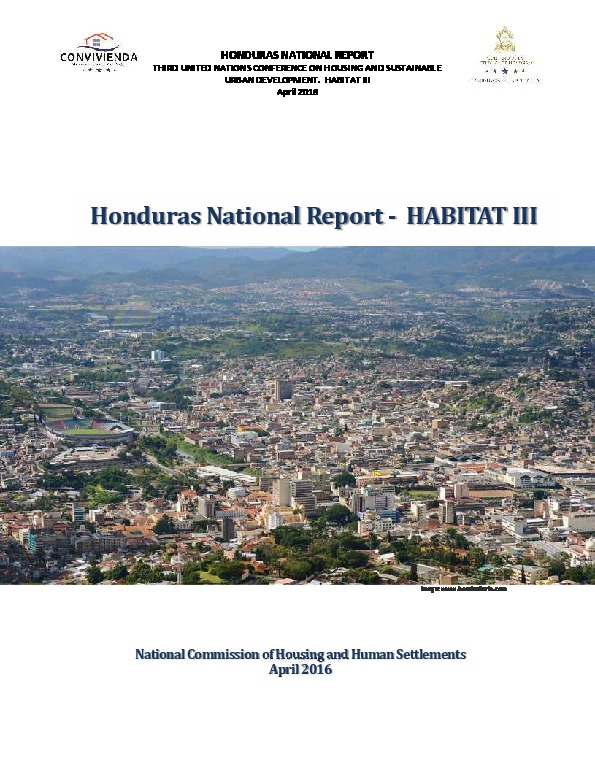 Honduras National Report – English