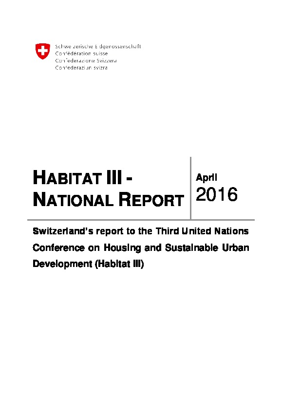 Switzerland – National Report
